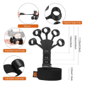 Finger Gripper Finger Exerciser Guitar Finger Exerciser 6 Resistant Levels Recovery Physical Tools Hand Strengthener For Patient. 