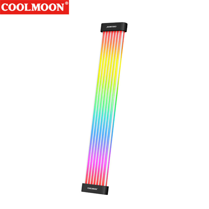 KOKKO%20COOLMOON%20ARGB%20LED%20Strip%20Light%20Fits%208PIN%2024PIN%20Power%20Cables%20DIY%20Lamp%20Bar%20Light%20Strip%20For%20PC%20Computer%20Case%20Chassis%20-%20Image%208
