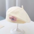 New Spring Summer Baby Bucket Hat Cute Bear Ear Newborn Panama Cap Solid Color Outdoor Beach Kids Baby Boy Girl Sun Hats. 