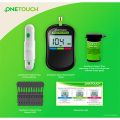 OneTouch Select Plus Simple glucometer machine | Simple & accurate testing of Blood sugar levels at home | Global Iconic Brand | FREE 10 Test Strips + 10 Sterile Lancets + 1 Lancing device. 