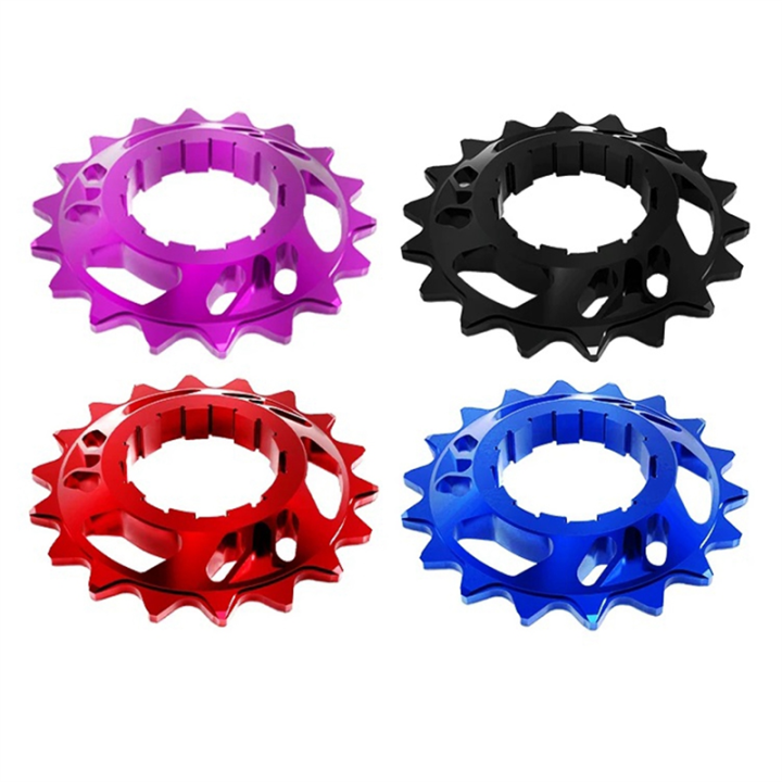Single%20Speed%20Flywheel%20Conversion%20Kit%2018T%20Cassette%20Cog%20Road%20Bike%20Sprocket%20for%20Freewheel%20Chain%20Easy%20to%20Use%20Red%20-%20Image%205