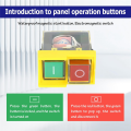 Kjd6 5E4 250V 6A Universal Safety Switch Electromagnetic Waterproof, Against Power Outage Tool Switch, Start Button. 