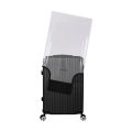 Wear Resistant 20-28 Inch Travel Luggage Cover Transparent Waterproof Luggage Protector Cover PVC Dustproof Suitcase Protector Cover Luggage. 