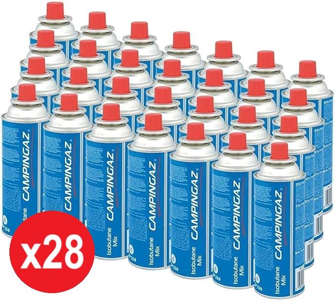 CAMPINGAZ® CP250 ISO BUTANE GAS CARTRIDGE (BULK PACK OF 28)