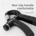 1PC Adjustable Grip Strength Trainer(5-60KG) Smart Counting Hand Grip Strengthener Forearm Workout Finger Exercise,Stress Relief. 