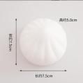 【HOT】 Dumpling Squishy Simulation Steamed Buns Squeeze Toys Slow Rising Stress Relief Squishy Toys Antistress Ball Dumpling Model. 