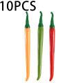 1/5/10Pcs 0.5Mm Creative Simulation Vegetable Pepper Gel Pen Black Ink Pen Student Office Stationery Cute Cartoon Modeling Signature Pen. 