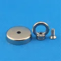 32l36l48l60mm Recovery Magnet Hook Strong Fishing Diving Treasure Hunting Ring. 