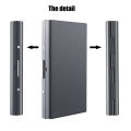 Stainless Steel Business ID Credit Card Holder RFID Blocking Protector Case Box. 