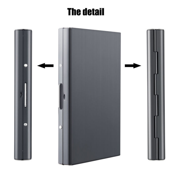 Stainless%20Steel%20Business%20ID%20Credit%20Card%20Holder%20RFID%20Blocking%20Protector%20Case%20Box%20-%20Image%204