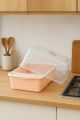KITCHEN PLATE RACK WITH COVER -HSP-24A15. 