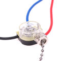 Ceiling Fan Switch Kit 3 Speed 3 Wire Pull Wire Switch With Rope For DIY Accessories. 