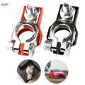2Pcs Positive & Negative Battery Cable Terminals Clamp Quick Connector Set for Trailers B 0.9mm. 