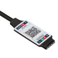 Mini LED Bluetooth RGB Strip Light Controller Wireless Smart Music Phone Control DC 5-24V 6A For RGB 3528 5050 Strip. 