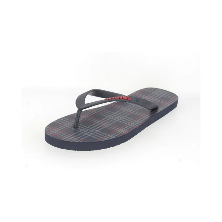 WAVES MEN THONGS SLIPPERS NA-RED - 05