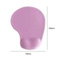Mouse Office Mousepad Pad Support Gel With Rest Desk Wrist Gaming Ergonomic Wrist(A - Red). 