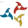 Board Fin Surfboard Tail Fin Left Middle and Right Universal Detachable Tail Rudder Surfing Fin for Paddleboard Surfboard Repair. 