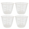 2pcs/lot Rice Cooker Measurement Tools Measuring Cup Food Grade Plastic Rice For Dry And Liquid Ingredients 160ml. 