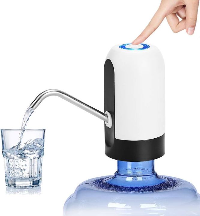 Water Bottle Pump 5 Gallon Water bottle dispenser USB Charging ...