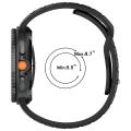 (New) xDfind Round Dots Silver Stud Buckle Silicone Watch Band For Samsung Galaxy Watch Ultra/Ultra 2025. 