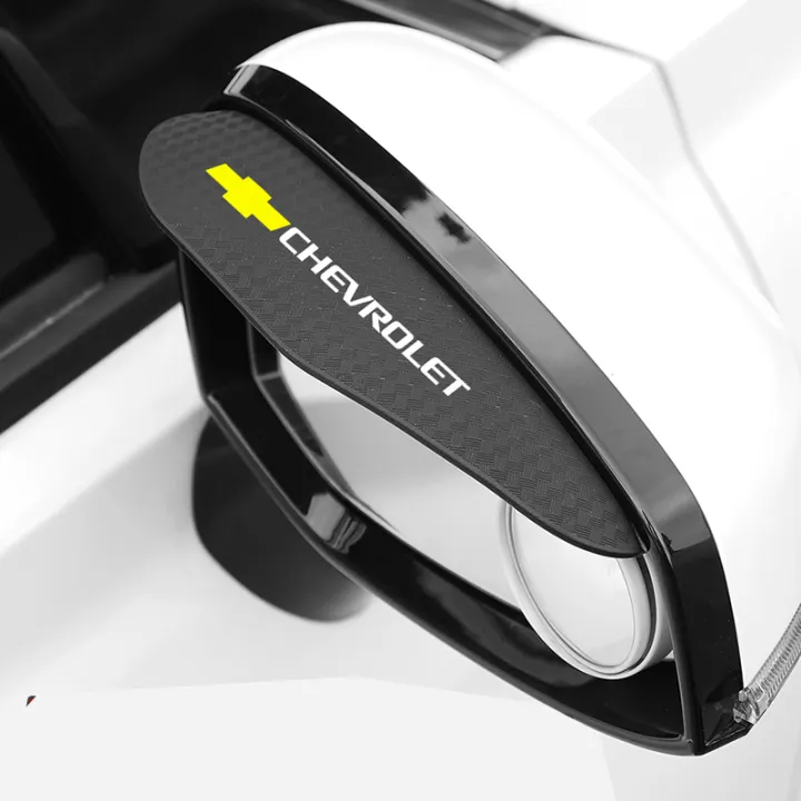 Night Knight Car Rearview Mirror To Block Rain And Eyebrows For Chevrolet logo Corvette cruze captiva lacetti Malibu