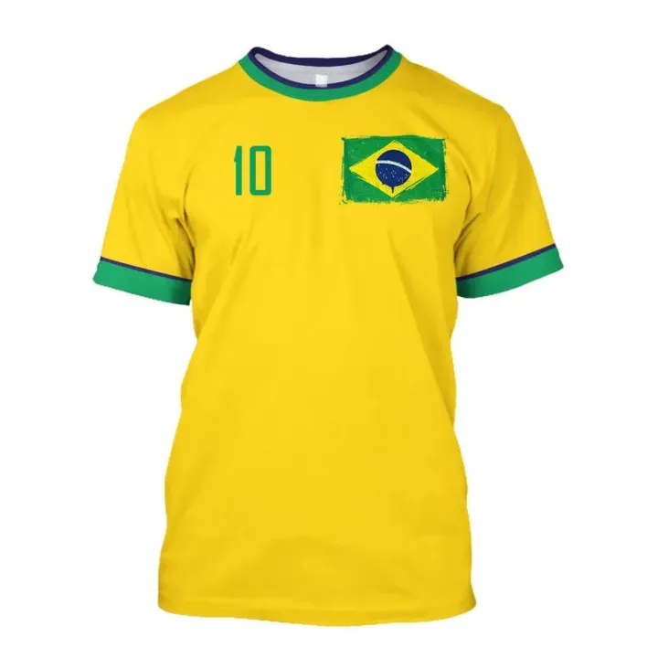 2025%20New%20AdultBrazil%20Jersey%20Men's%20T-shirt%20O-Neck%20Oversized%20Short%20Sleeve%20Men's%20Clothing%203D%20Print%20Brazilian%20Flag%20Selection%20Football%20Team%20Shirt%20-%20Image%206