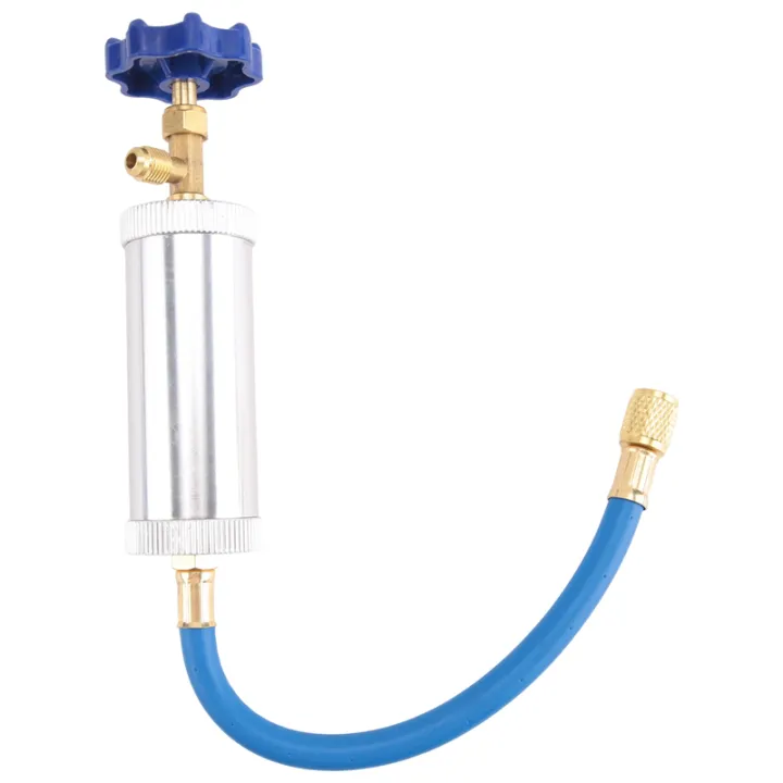 Air%20Conditioner%20A/C%20Oil%20Injector%20Tool%20R134A%20Low%20Side%20Quick%20with%20Gauge%20Refrigerant%20Inflation%20Hose%20R12%20R134A%20Adapter%20-%20Image%204
