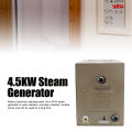 4.5KW Steam Generator Stainless Steel Automatic Drainage Wet Sauna Machine with Control Panel 220V-240V H. 