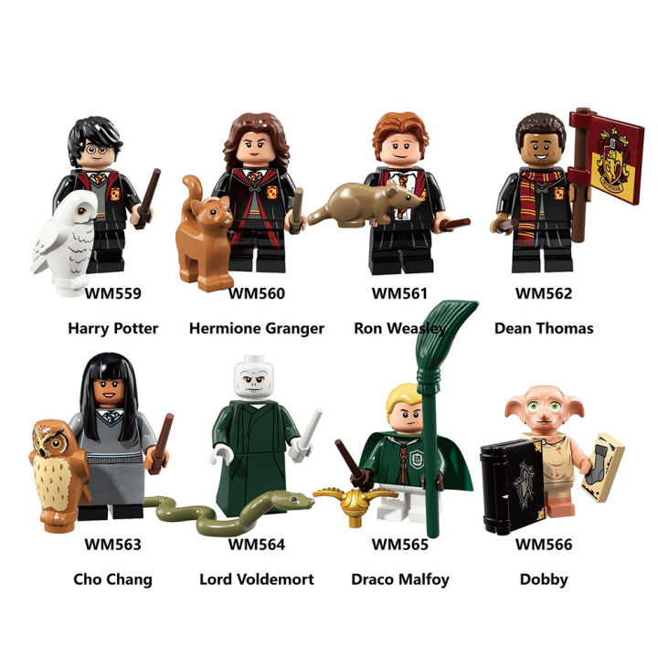 Harry Potter Ron Weasley Dobby Lord Minifigure Building Block Kids Toy for Lego