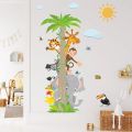 Hiding Animals Tree  Home Decoration star baby children cartoon bedroom room decor wall stickers removable kids nursery decal sticker Wall Decoration Stickers wall deco Mickey Balloonids. 