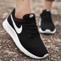 Korean Style Spring and Autumn Surface Bottom New ﹀ All-Matching Sports Knitted Shoes Couple Breathable Popcorn Running Men and Women Wear-Resistant *. 