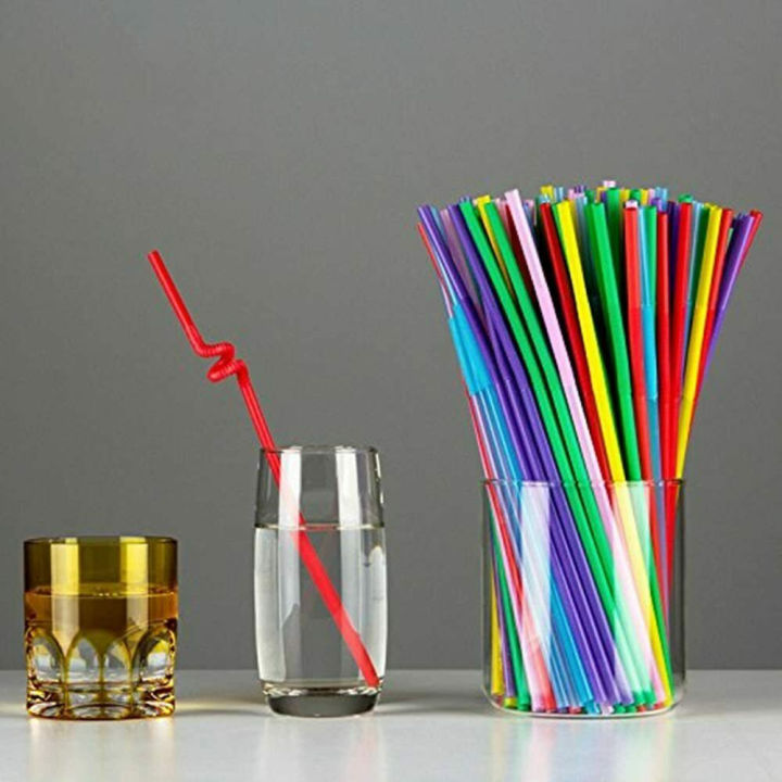 100Pcs%20Neon%20Coloured%20Straws%20Flexible%20Bendy%20Plastic%20Birthday%20Party%20Wedding%20Drinking%20Straw%20-%20Image%208