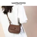 MATEYOYO Women's Shoulder Bag Fashion Sling Bag Retro Cross-body Bag Messenger Bag Small Square Bag Large Capacity Adjustable Shoulder Straps For Traveling Shopping. 