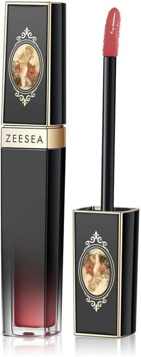 Zeesa ZEESEA Vintage Art Collection Liquid Lip Gloss - Long-lasting, High ...