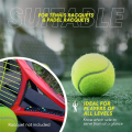 Portable Tennis Racket and Padel Scorekeeper Small Score Board to Keep Score of Points Mini Score Keeper Black. 