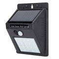 Solar Wall Lamp 20LED Sensor Light Outdoor Solar Light 20LED Garden Light Solar Powered Sunlight Street lamp- 20 LED Light. 
