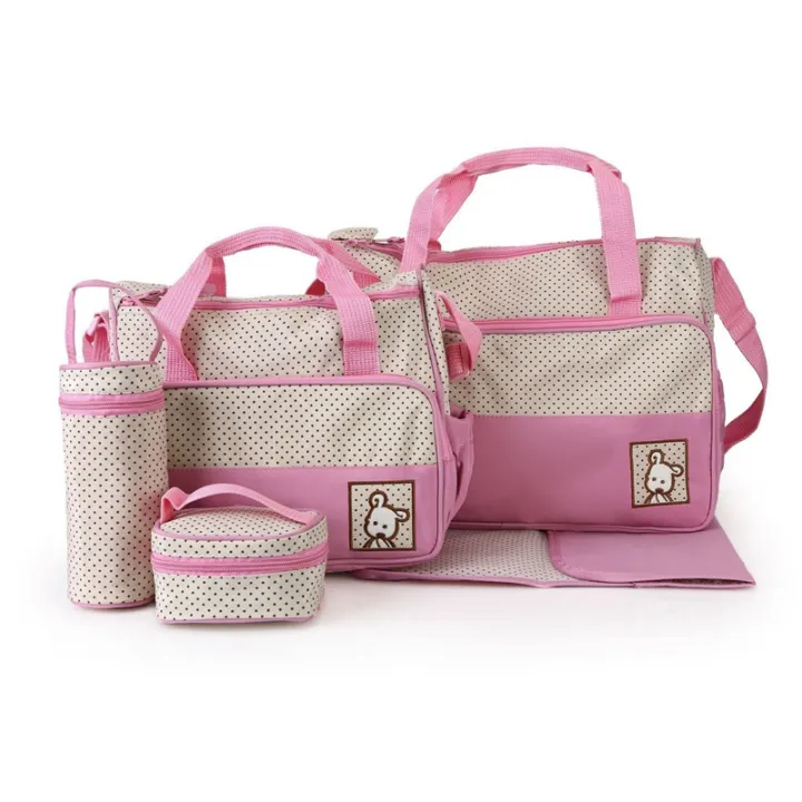 5pcs%20Fashionable%20Mother's%20Maternity%20Bag%20Baby%20Diaper%20Bag%20Sets%20Large-capacity%20Baby%20Stroller%20Nappy%20Bag%20Mommy%20Bag%20%7C%20IStorez%20LMH%205044%20-%20Image%207