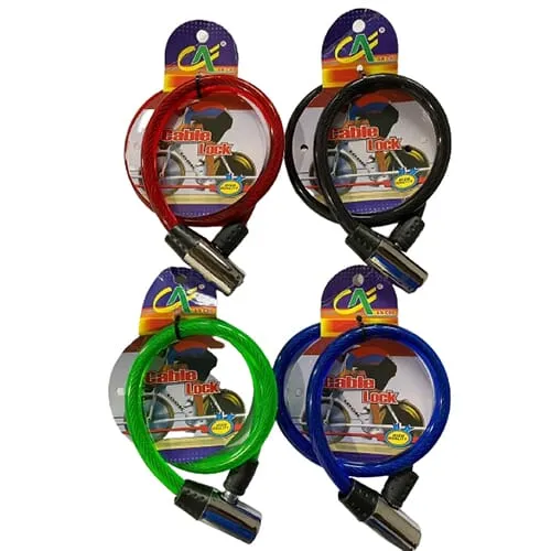Bicycle Lock Bicycle Steel Wire Lock Cycling Lock Cycle MTB Lock Bicycle Parts Cycling Accessories
