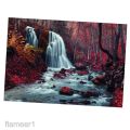 PVC Aquarium River Background Poster Fish Tank Wall Paper Sticker Decoration. 