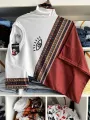 Sublimation Printed Men's T-Shirt  Colorful 190gsm High Quality Material  Casual Wear Regular Fit.. 