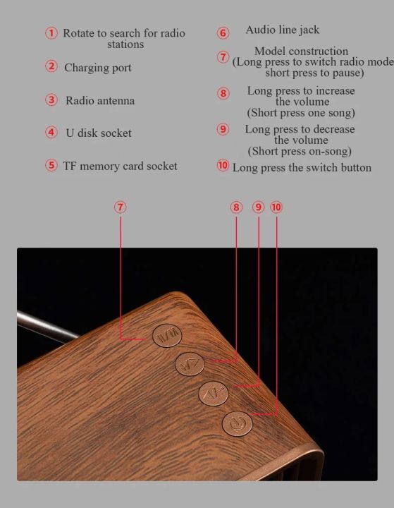 Music%20Apollo%20B9%20Wireless%20Bluetooth%20Vintage%20Radio%20Small%20Mini%20Music%20Player%20Speaker%20-%20Image%208