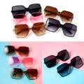 Oversized Big Vintage Square Women Giselle Designer Sunglasses Large Size. 