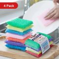 12 | 24 | 40pcs Double-sided Cleaning Sponges Non Scratch Scouring Sponge Pan Pot Dish-Washing Sponge Household Kitchen Scouring Pad Wash Sponge. 