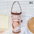 Portable Milk Tea Tote Bag Heat Preservation Bag Eco-friendly Handbag Carrying Insulated Cup Cover Tumbler Cup Accessories. 