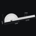 180 Degree Protractor Metal Angle Finder Goniometer Angle Ruler Woodworking Tool. 
