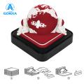 GOIKEA Desk Calendar with Touch Switch 3d House Sculpture Desk Calendar 2024 with Led Lights Art Craft for Home Decoration Charm Desk Calendar. 