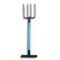 Garden Agricultural Digging fork with a comfortable T-grip 31/35 Inch. 