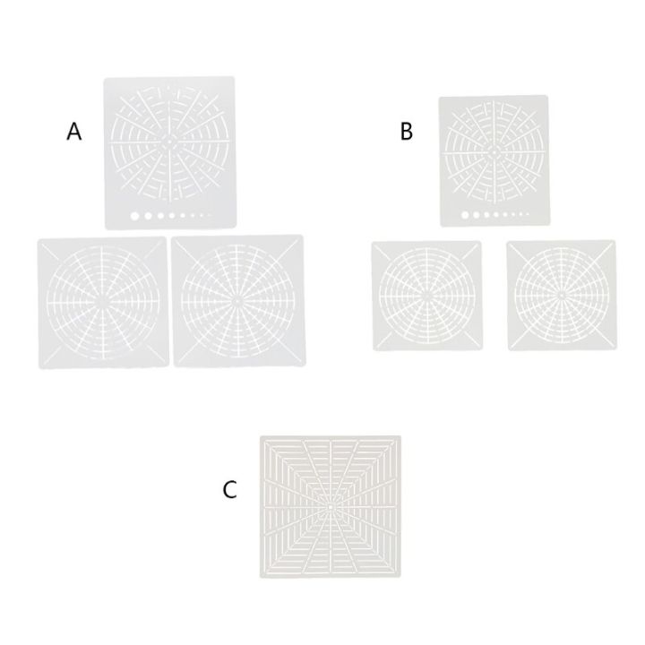 Mandala Template Dot Painting Tool Point Hollow Template Stone Painted ...