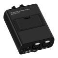 S1 Personal In-Ear Monitor Headphone Amplifier for Drummers Keyboardist Guitar Player In-Ear Amp IEM System(US Plug). 