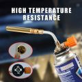 DASI New 1Pc Propane Gas Torch Self Ignition Trigger Style Camping Brass Welding Torch Tool Portable Soldering Heat Gas Welding Equipment. 